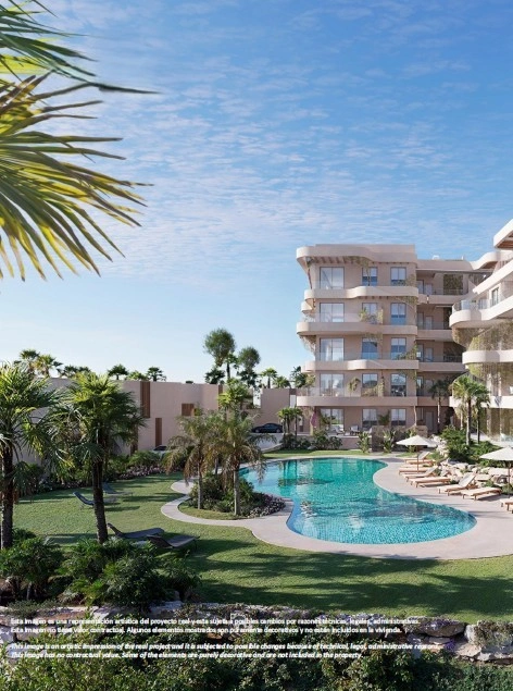 Apartamento vista al mar con 2 dormitorios
