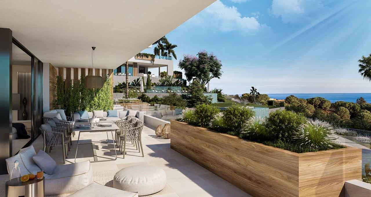1 - venta apartamento vista al mar marbella - costa del sol andalucía españa