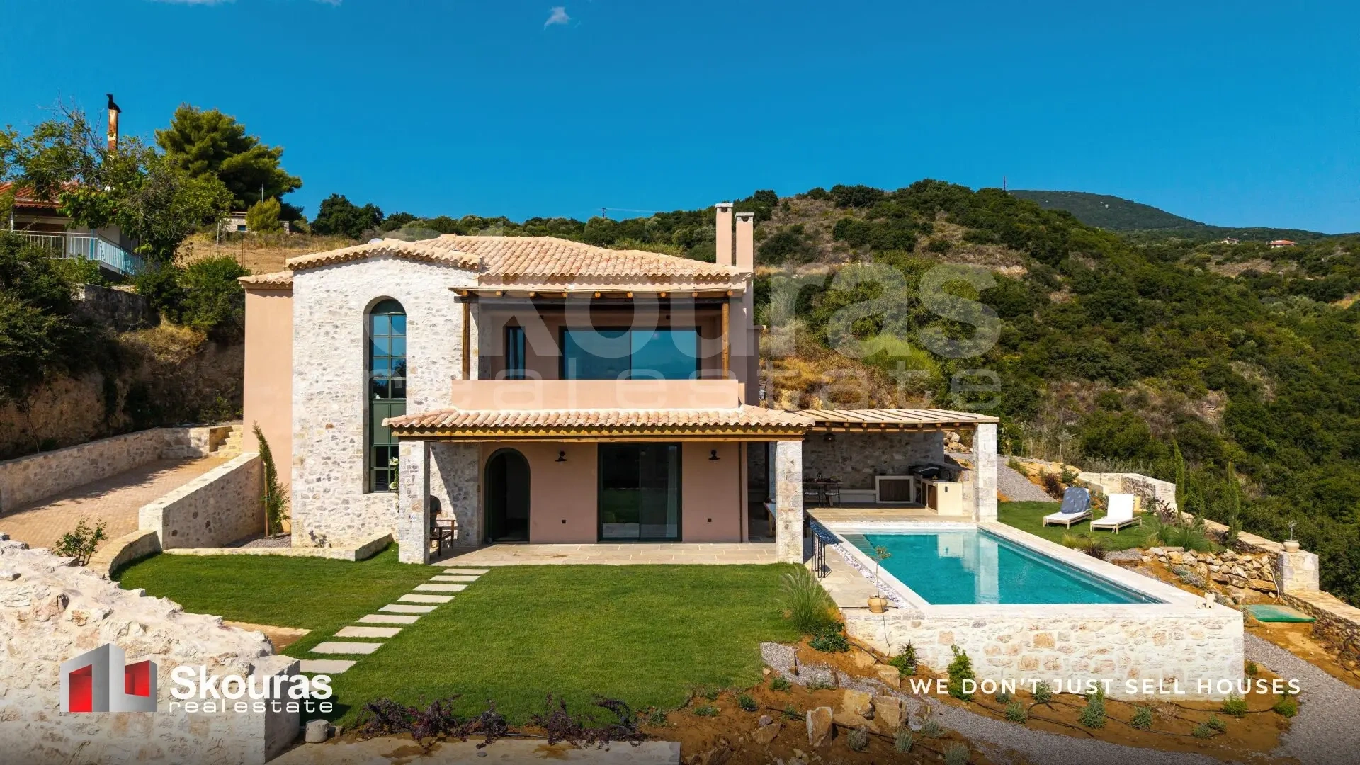 1 - venda casa vista de mar petalídhion peloponeso grécia