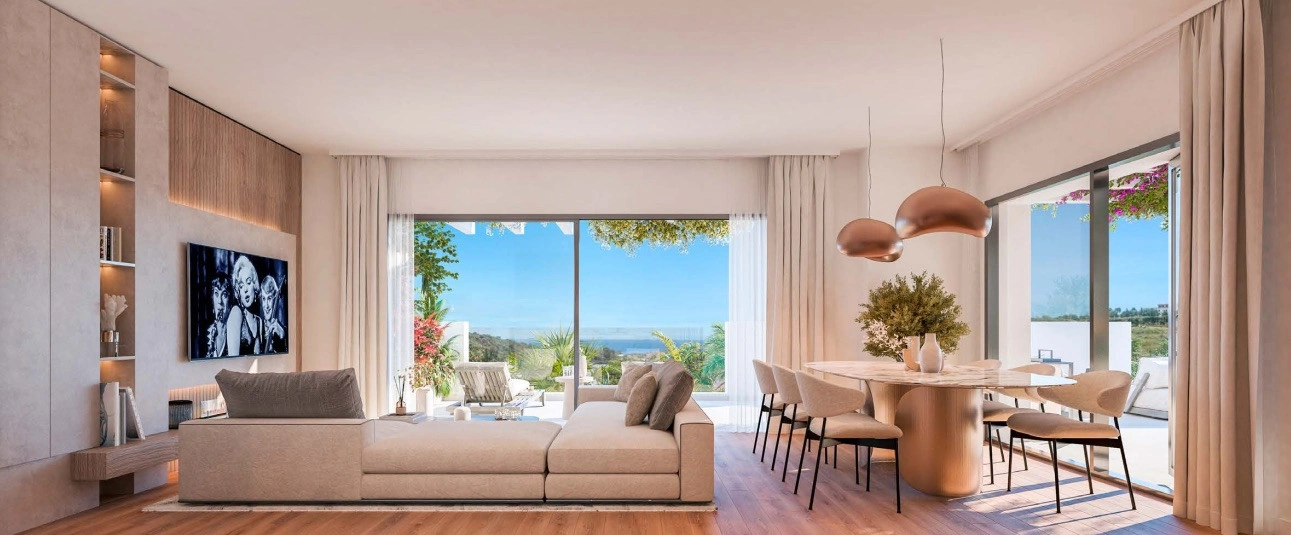 1 - verkoop appartement uitzicht op zee estepona - costa del sol andalusië spanje