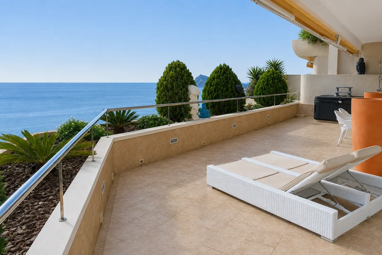 2 - venta apartamento vista al mar altea - costa blanca comunidad valenciana españa