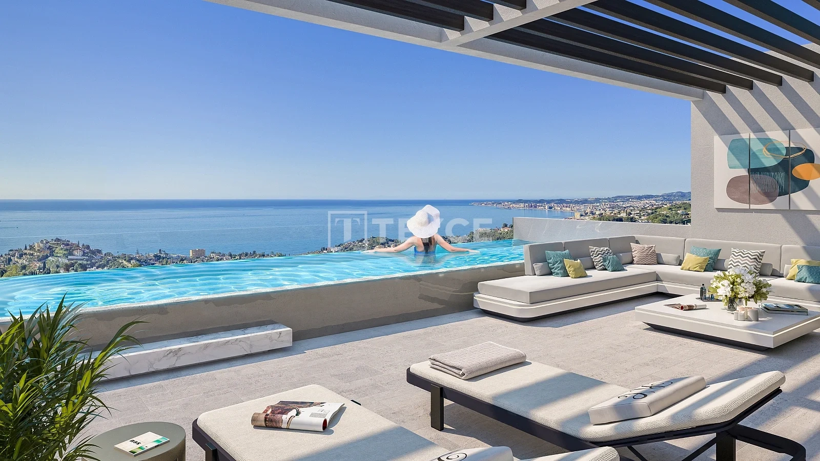 1 - verkoop huis uitzicht op zee benalmadena - costa del sol andalusië spanje