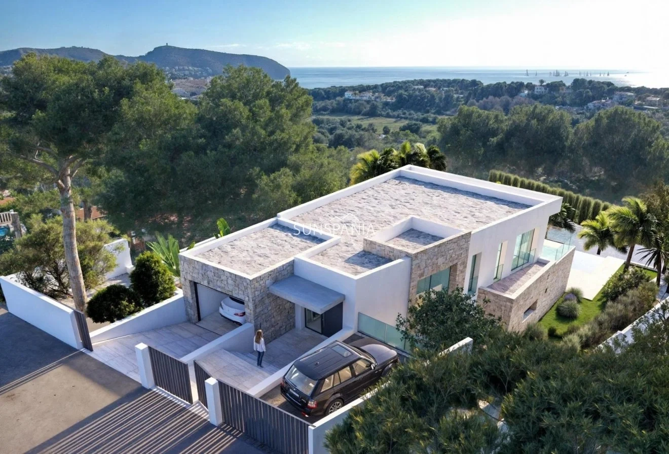 2 - vendita casa vista mare moraira - costa blanca comunità valenciana spagna