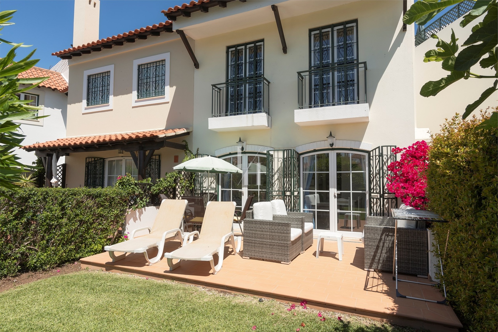 2 - location vacances appartement plage à pied quarteira algarve portugal