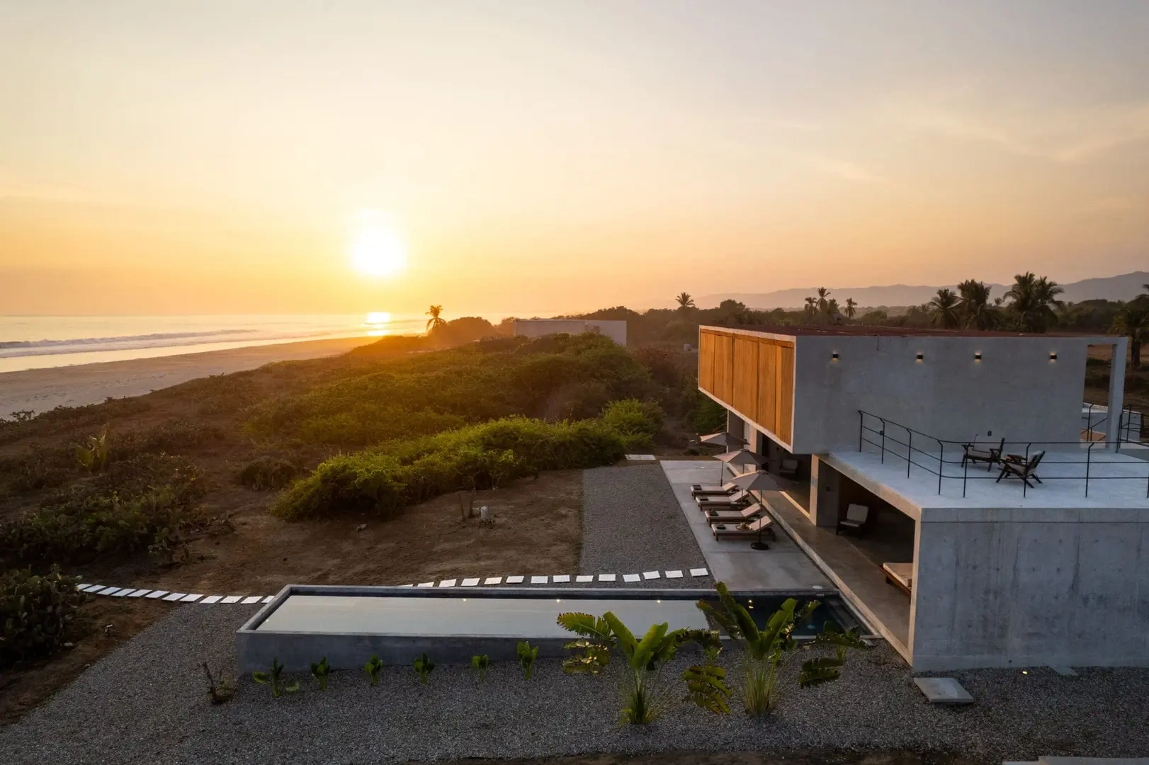 1 - verkauf haus direkt am wasser puerto escondido oaxaca mexiko