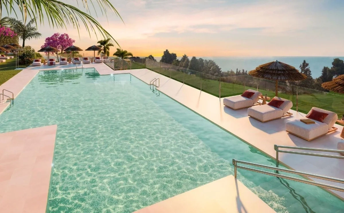 1 - venta villa vista al mar mijas andalucía españa