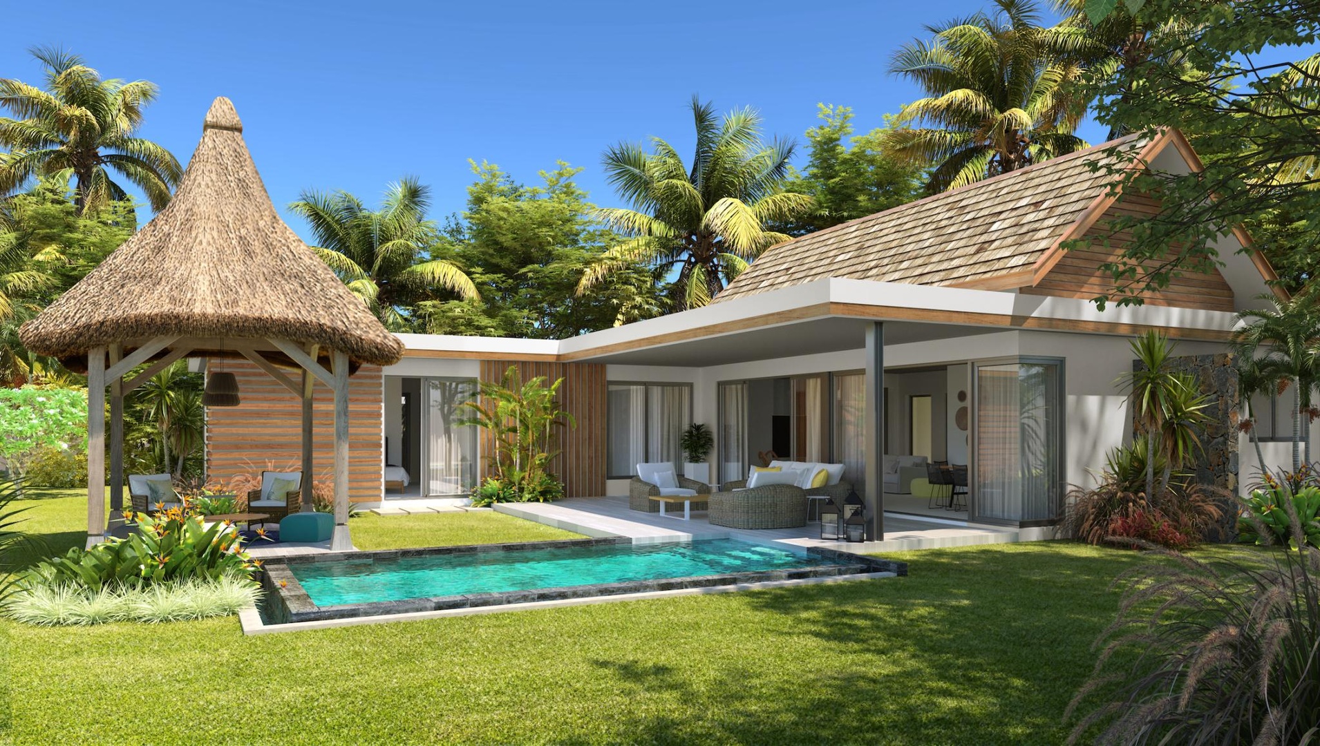 1 - venda casa a praia ao pé pointe d'esny flacq maurício