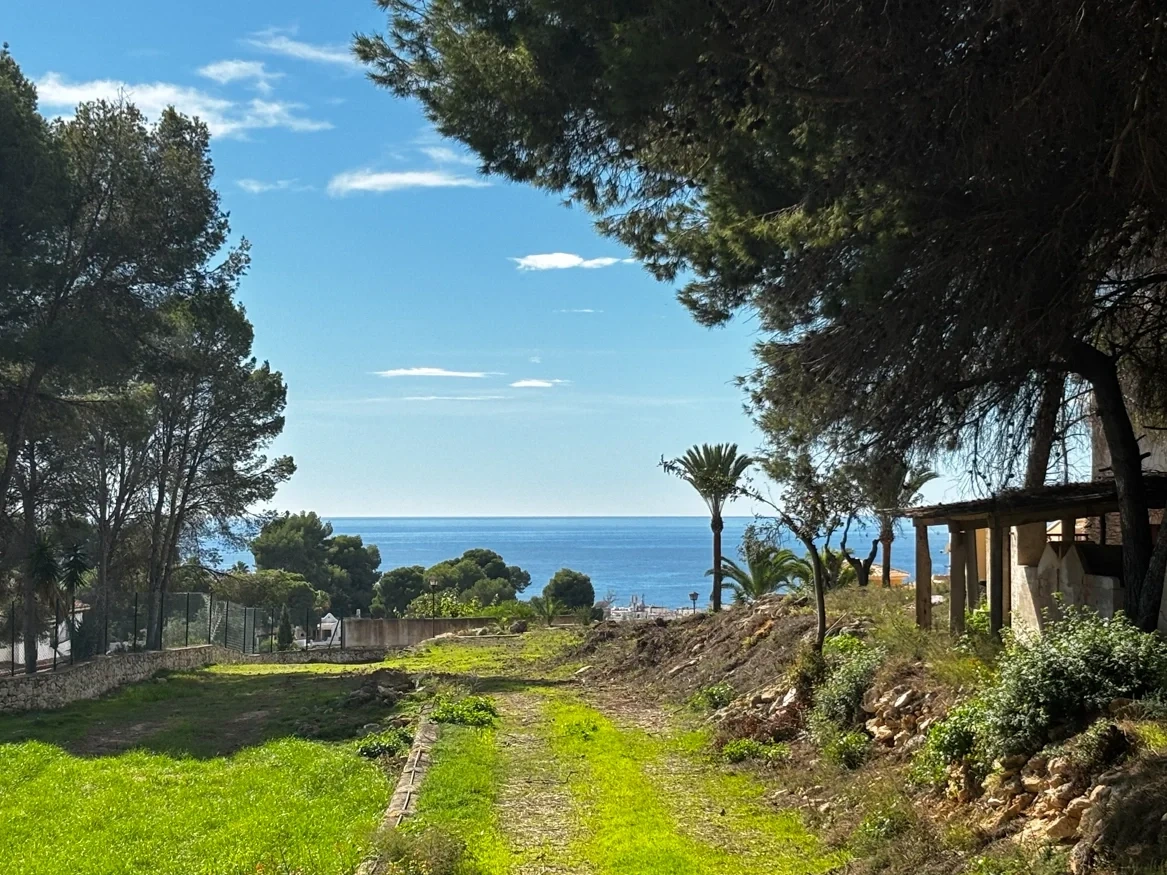 2 - verkoop terrein uitzicht op zee moraira - costa blanca valencian community spanje