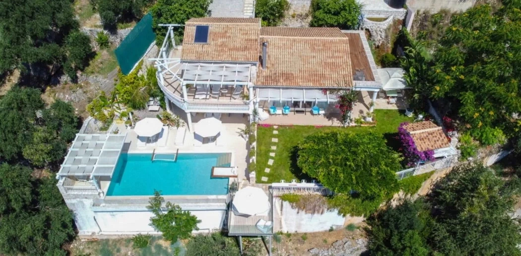 2 - vente maison vue mer agní îles ioniennes grèce
