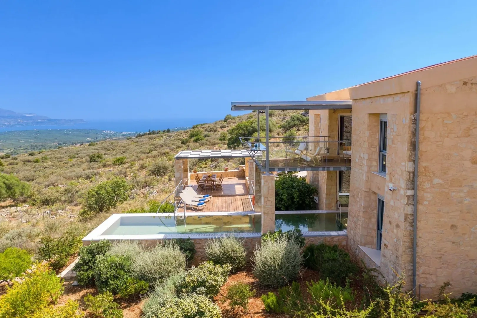 1 - venda casa vista de mar fres creta grécia