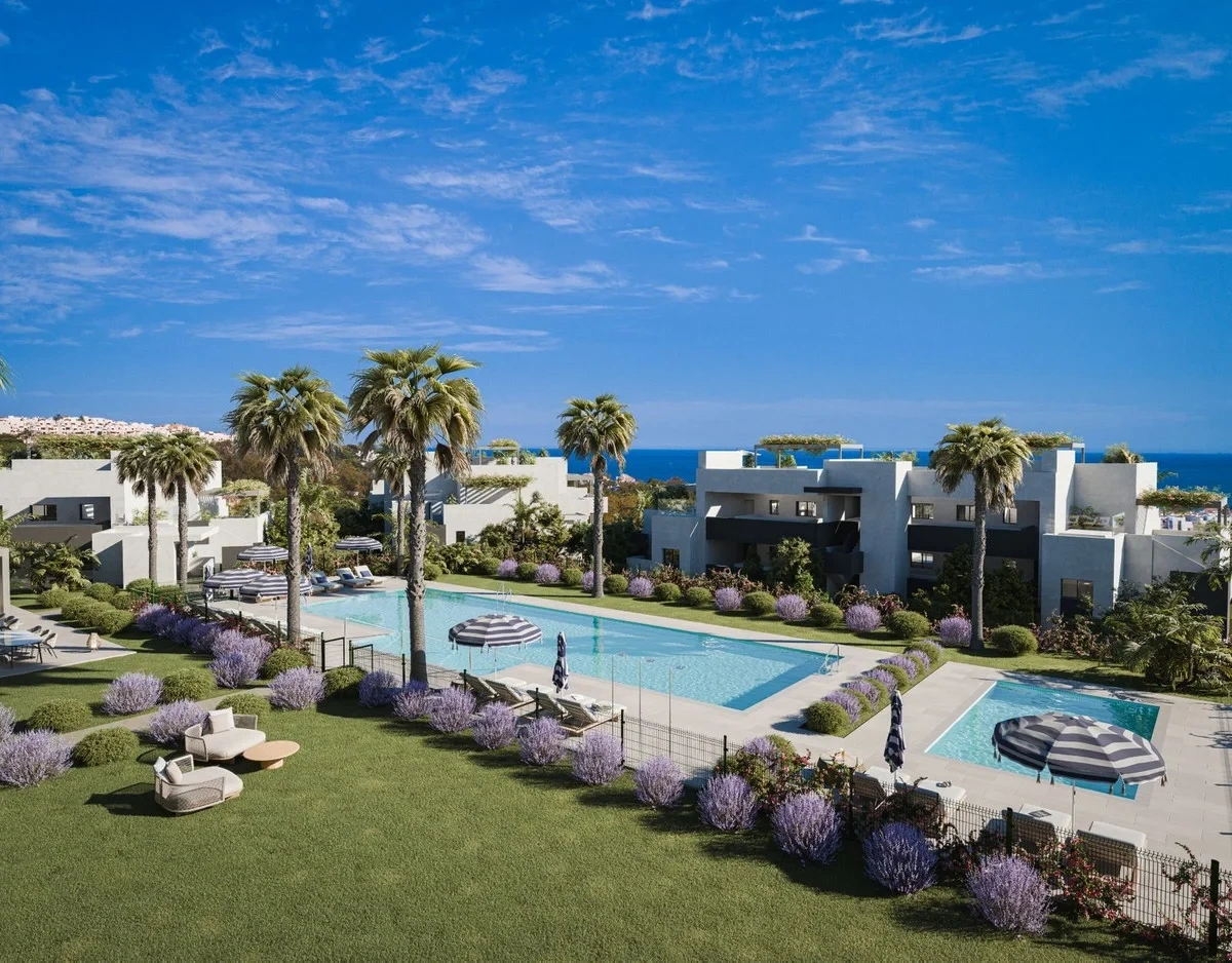 2 - продажа квартира вид моря casares - costa del sol андалусия испания