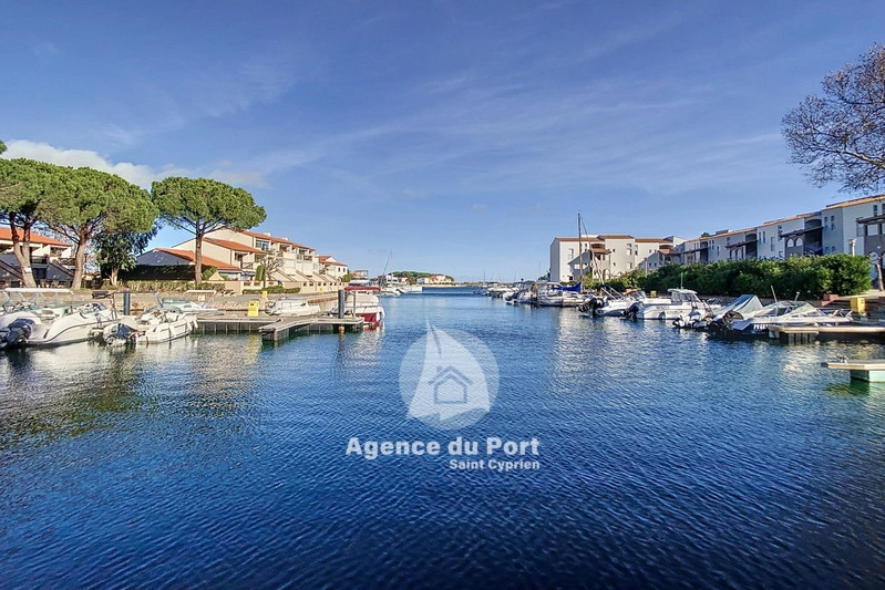 1 - vente appartement vue mer saint-cyprien pyrénées-orientales france