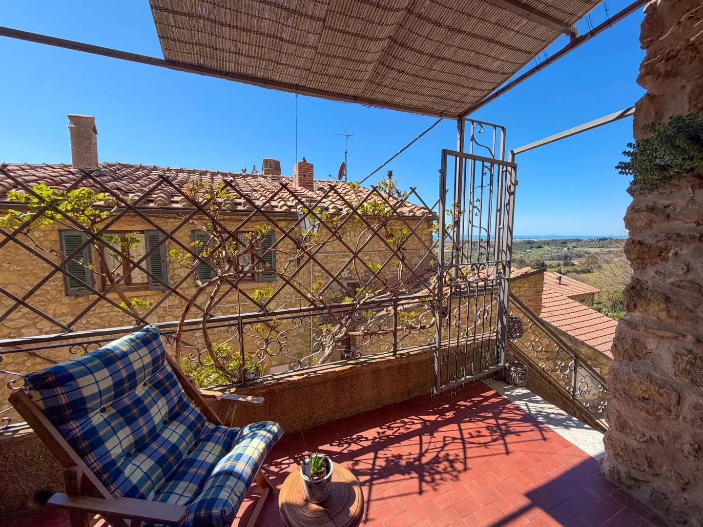 1 - продажа квартира вид моря casale marittimo тоскана италия