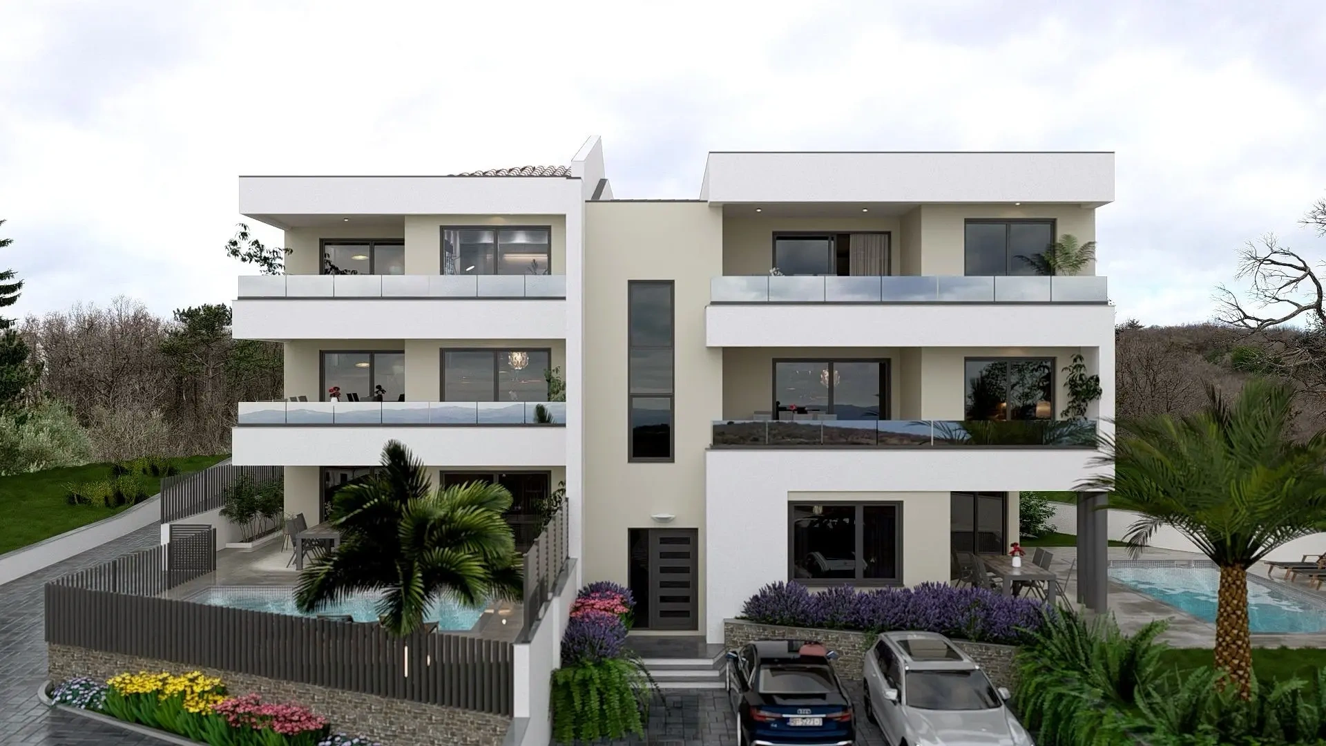 1 - verkauf wohnung meerblick vrbnik primorje-gorski kotar kroatien