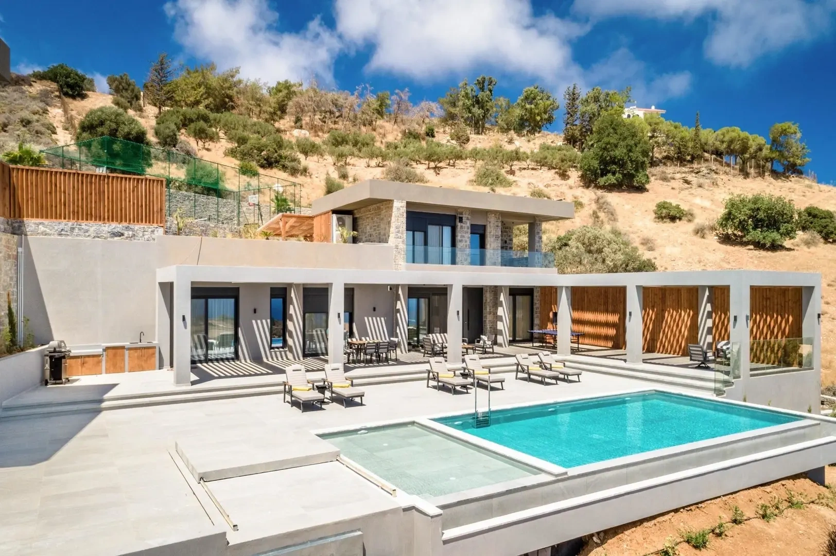 1 - sea view villa for sale in agía pelagía crete greece