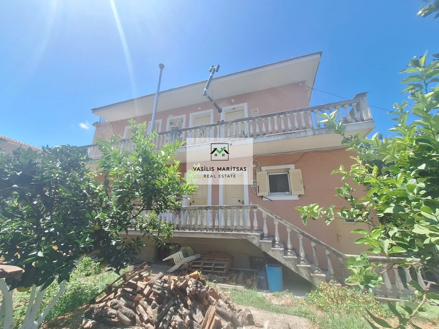 1 - продажа здание пляж пешком corfu ионические острова греция