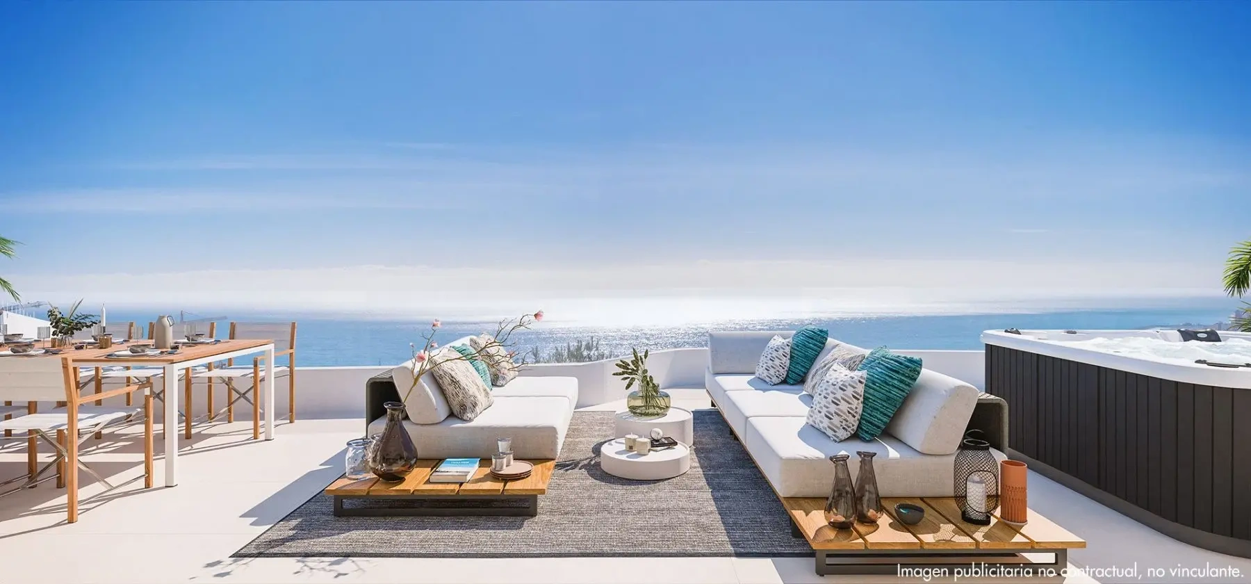 1 - venda apartamento vista de mar fuengirola - costa del sol andaluzia espanha