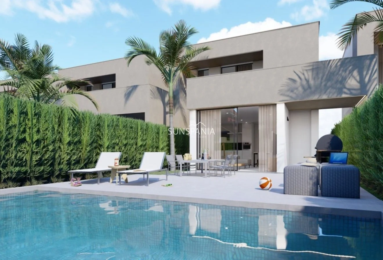 1 - verkoop huis strand to voet los urrutias region of murcia spanje