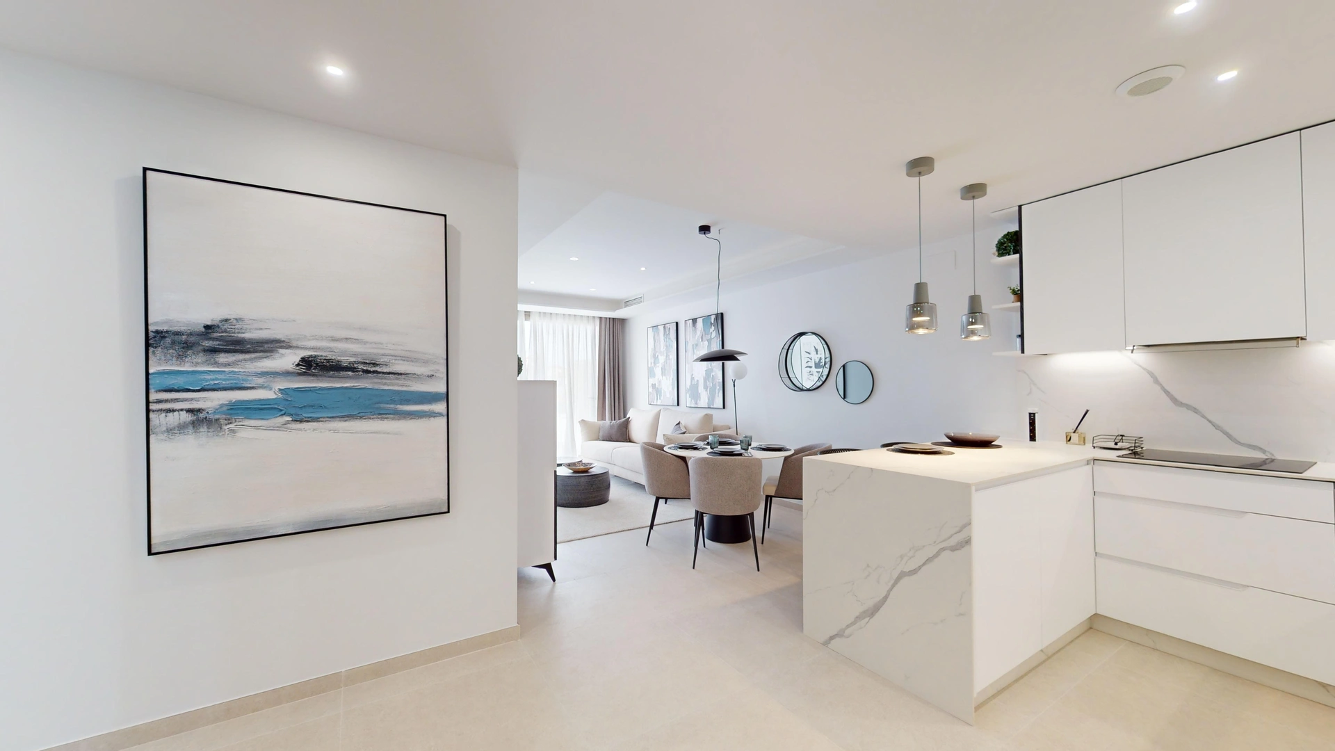 2 - продажа квартира вид моря cabo roig валенсия испания
