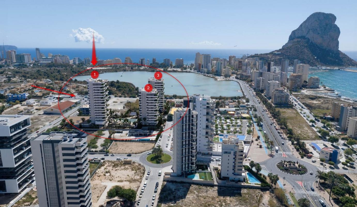 2 - vendita costruzione nuova vista mare calpe - costa blanca comunità valenciana spagna
