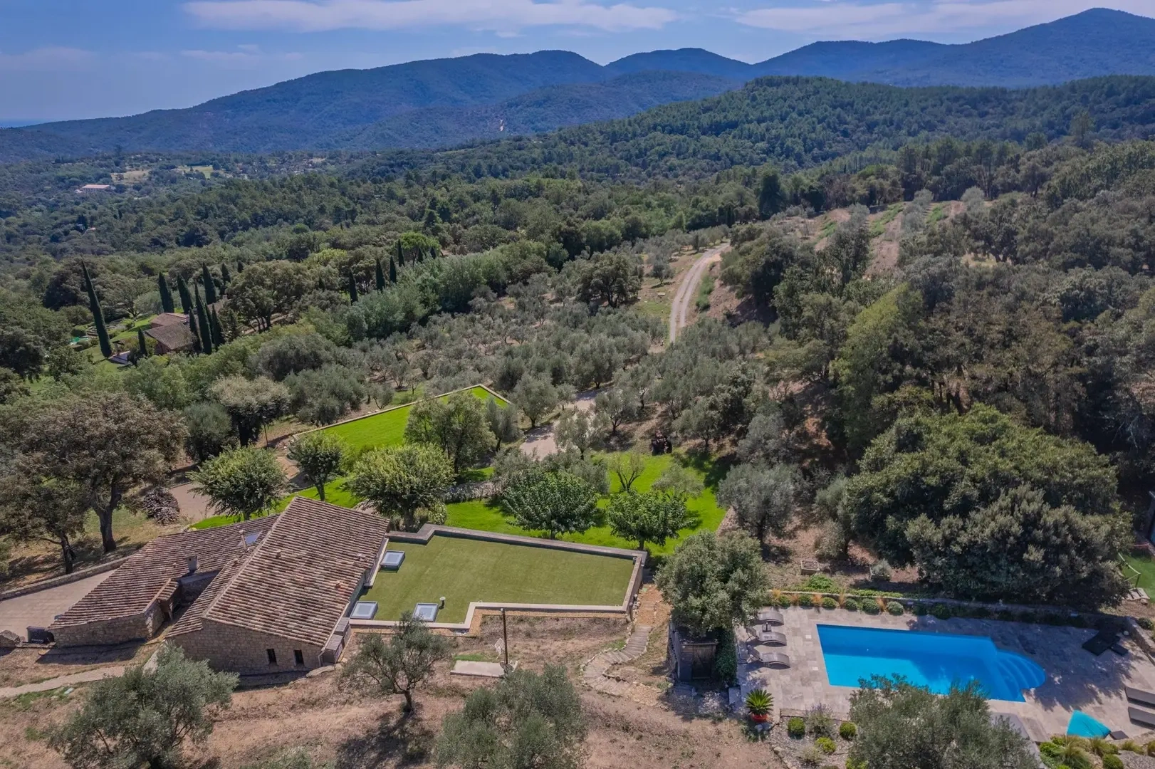 1 - verkauf villa meerblick roquebrune-sur-argens var frankreich