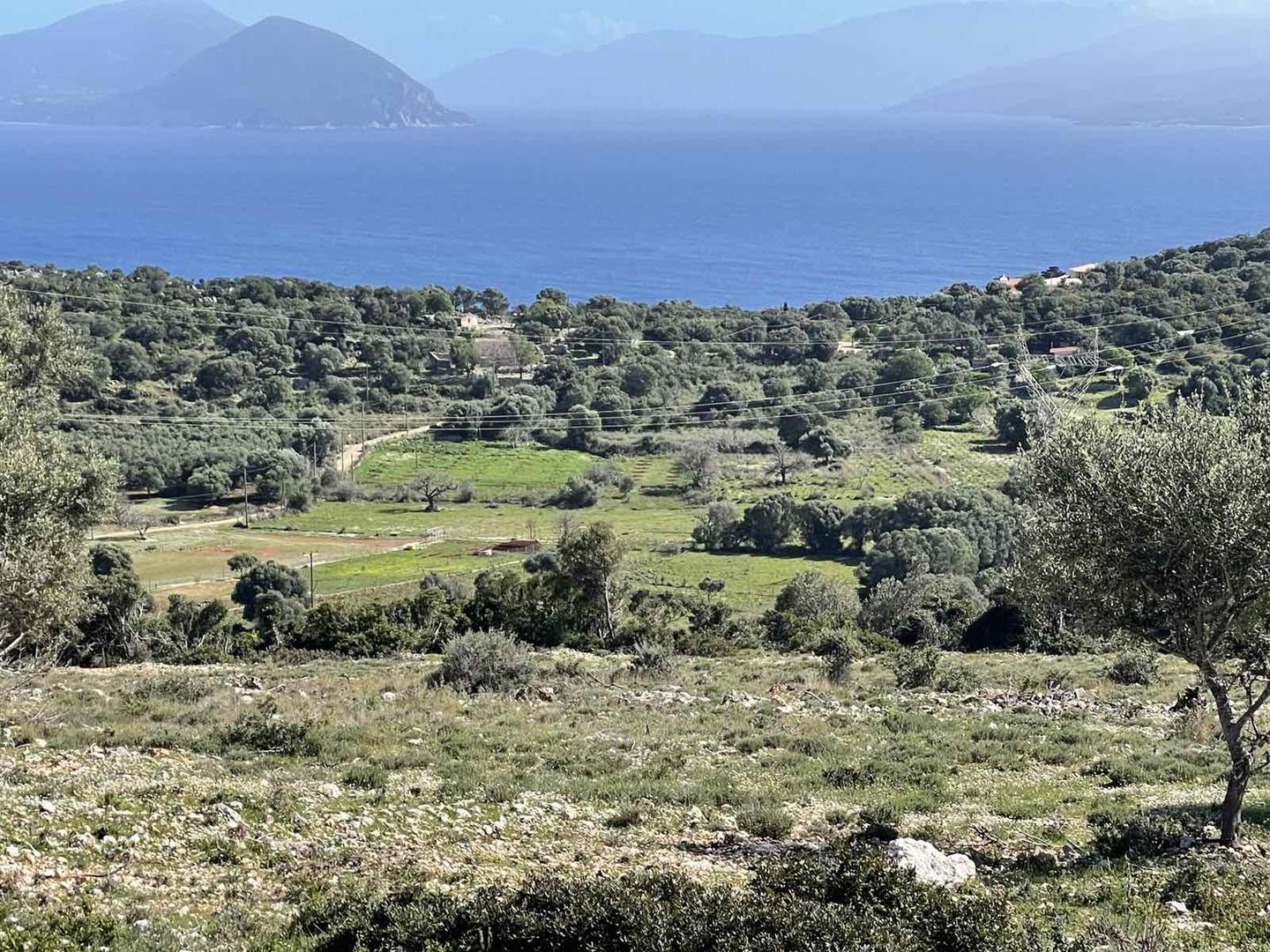 1 - verkoop terrein uitzicht op zee lefkada ionische eilanden griekenland