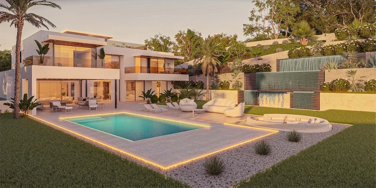 Casa con terraza