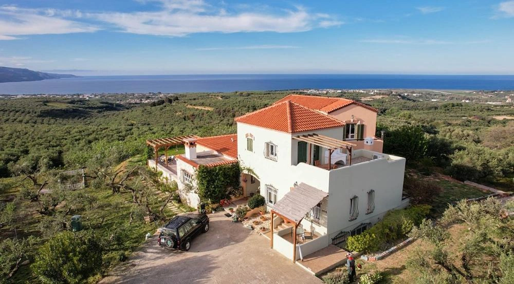 1 - vente maison vue mer polemárchi crète grèce