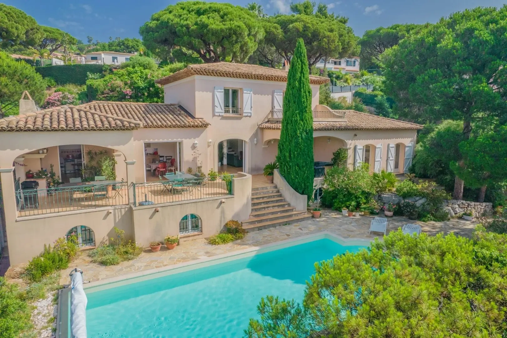 2 - verkauf haus meerblick sainte-maxime var frankreich