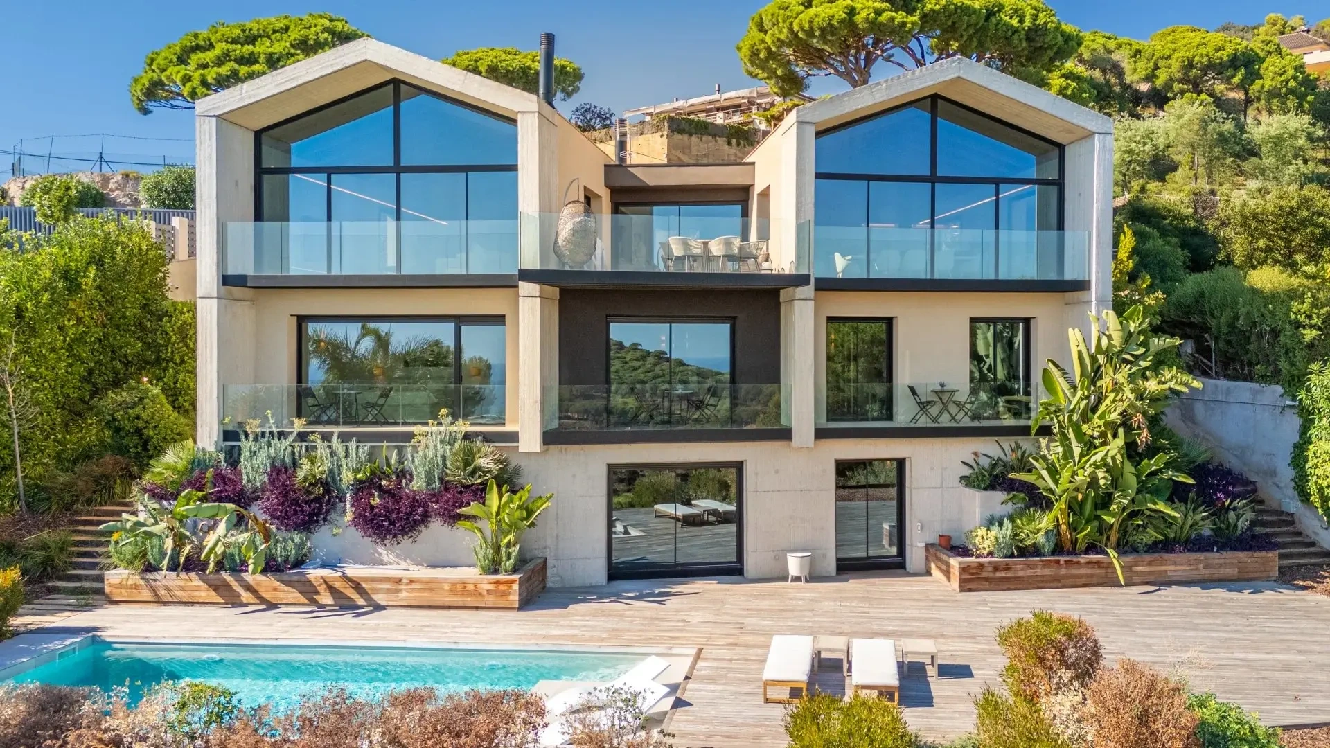 1 - verkauf villa meerblick cabrils katalonien spanien