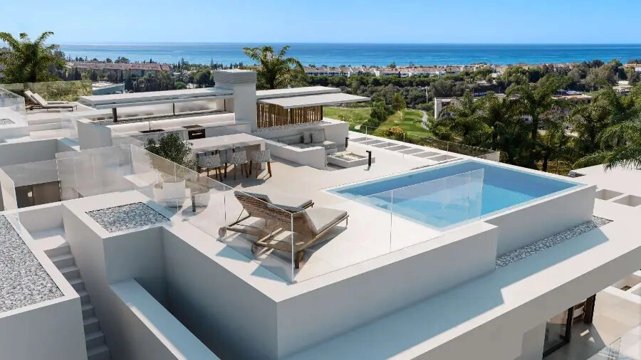 1 - venda apartamento vista de mar marbella - costa del sol andaluzia espanha