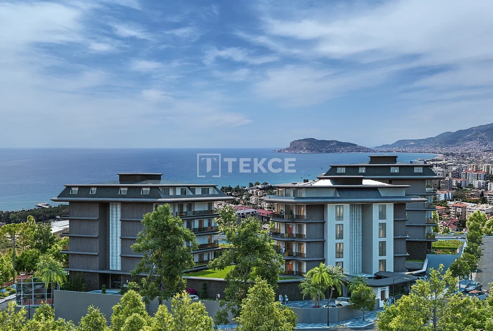 1 - продажа квартира вид моря alanya antalya турция