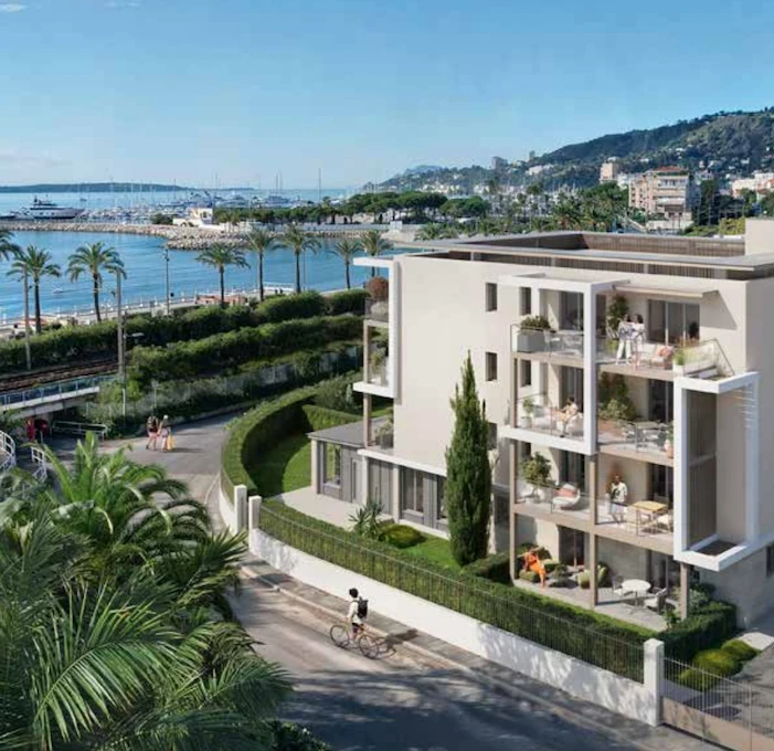 2 - vente appartement plage à pied golfe juan alpes-maritimes france