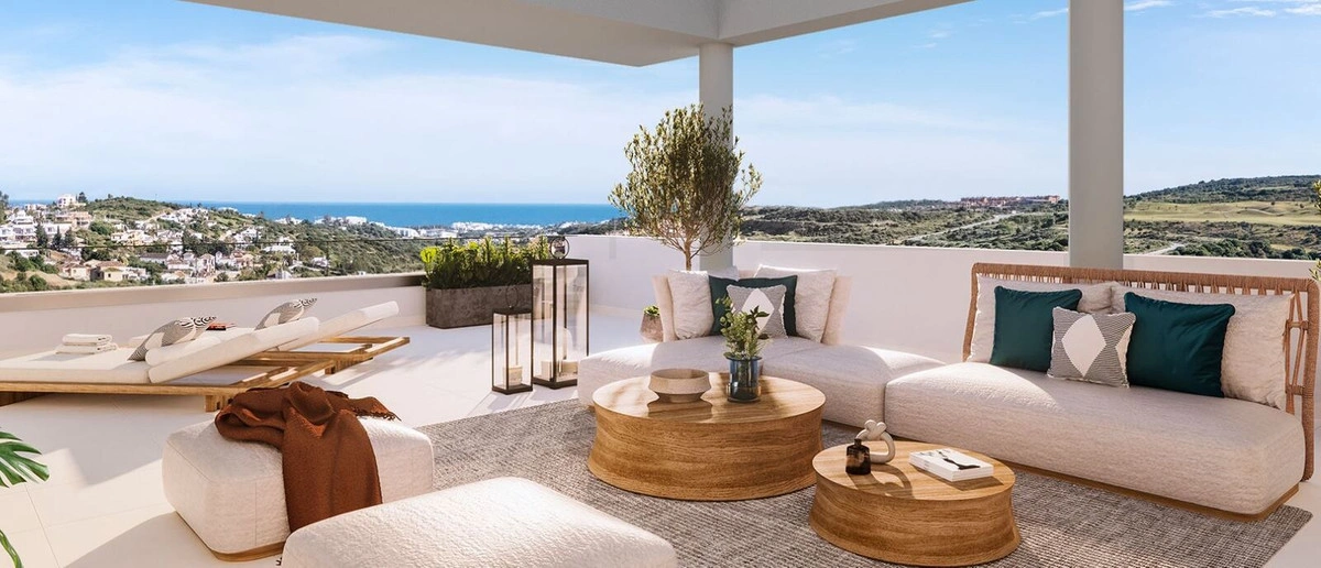 2 - verkoop appartement uitzicht op zee estepona - costa del sol andalusië spanje