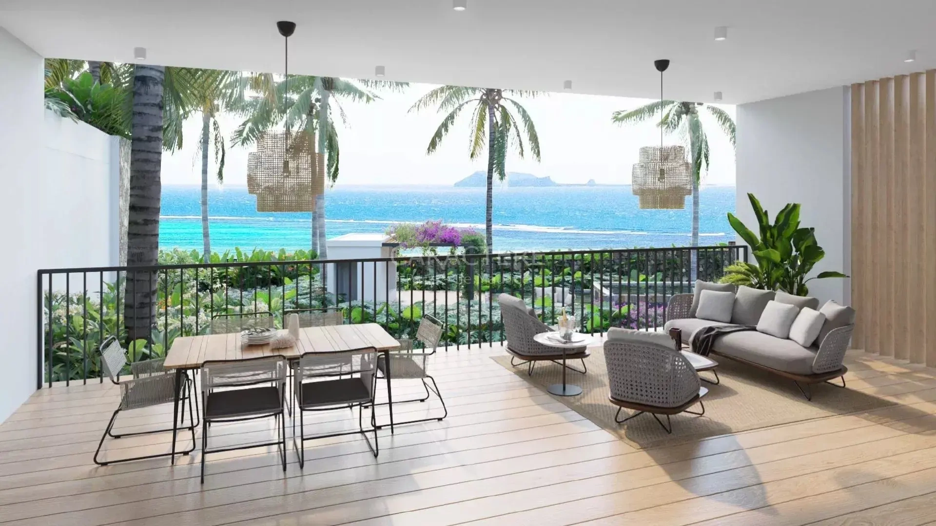 1 - verkauf wohnung direkt am wasser grand baie rivière du rempart mauritius