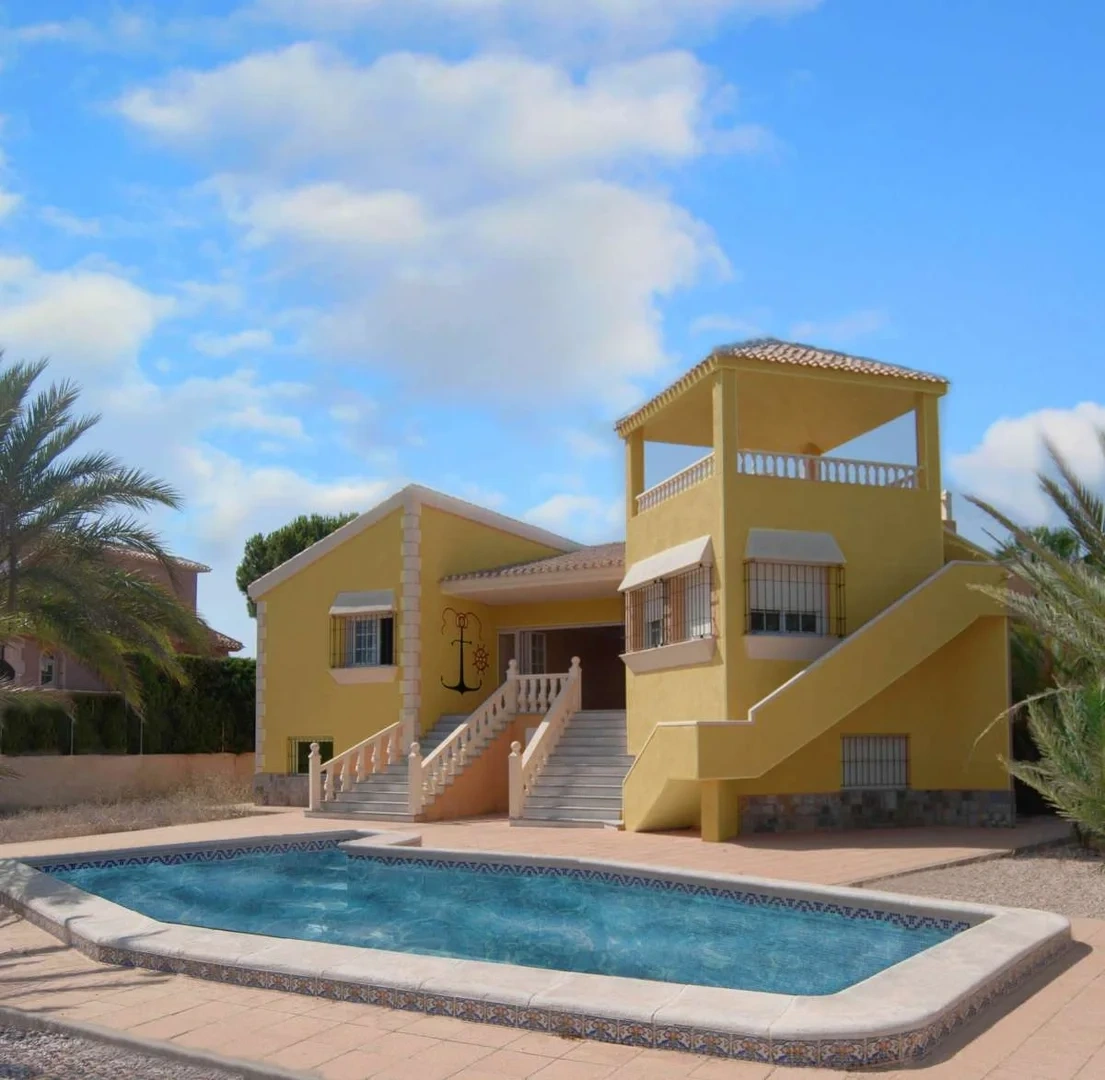 1 - sea view house for sale in la manga del mar menor region of murcia spain