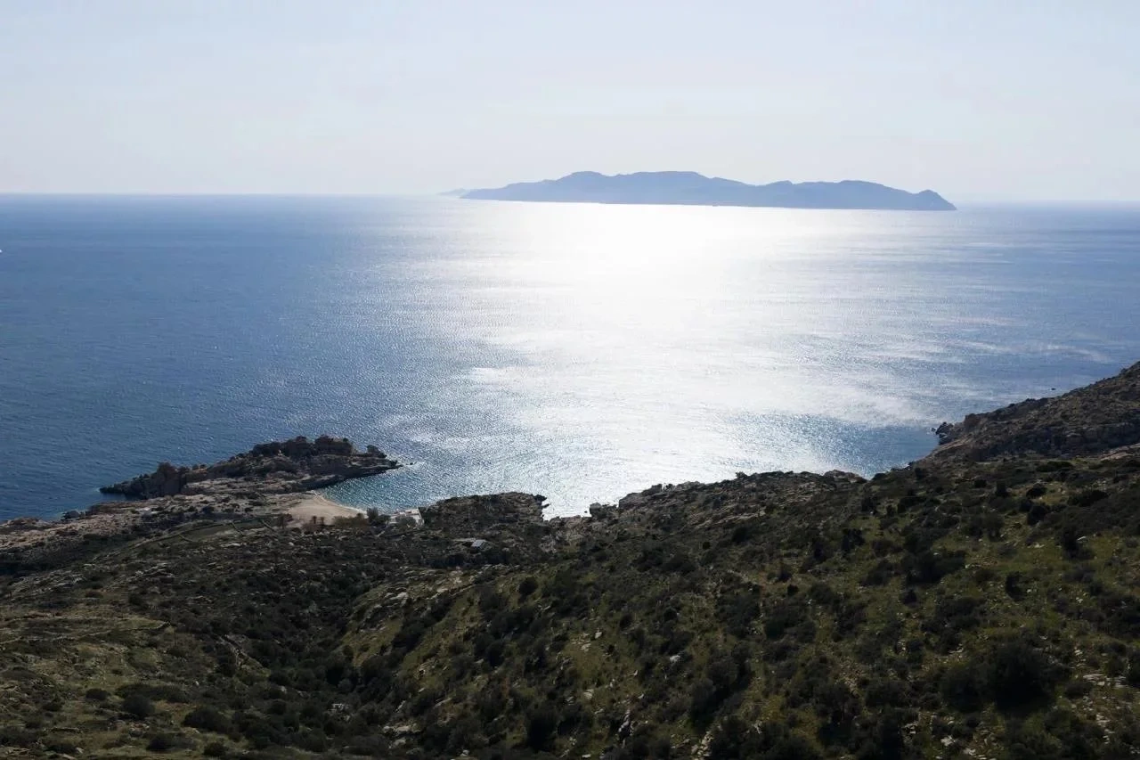 2 - venda terreno vista de mar ios - cíclades egeu meridional grécia