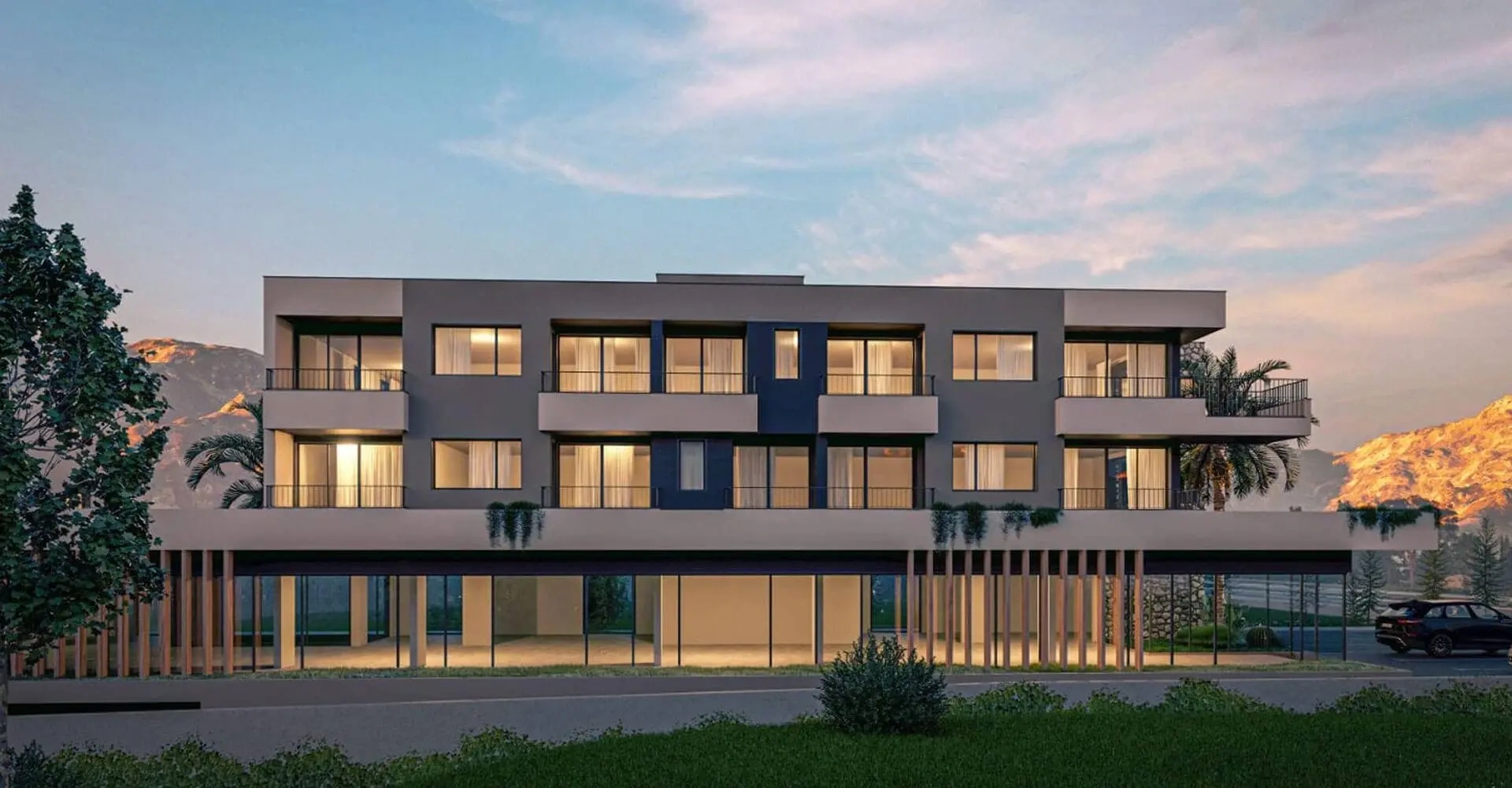 1 - verkauf wohnung radanovići kotor montenegro