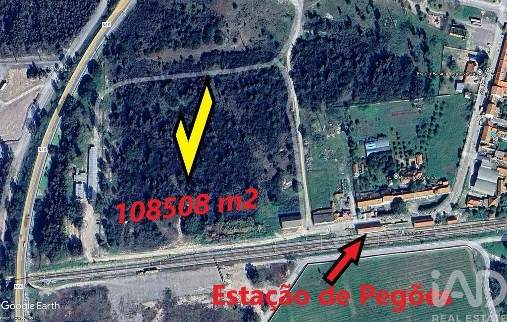 1 - venta terreno pegões región de lisboa portugal