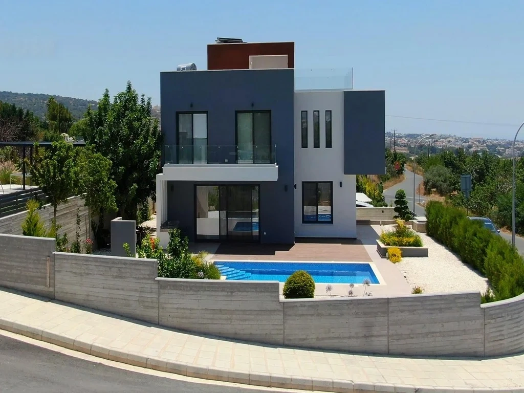 2 - verkauf villa meerblick tala paphos zypern