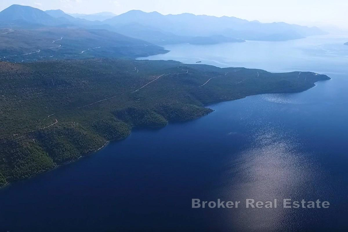2 - vente terrain vue mer duba pelješka dubrovnik-neretva croatie