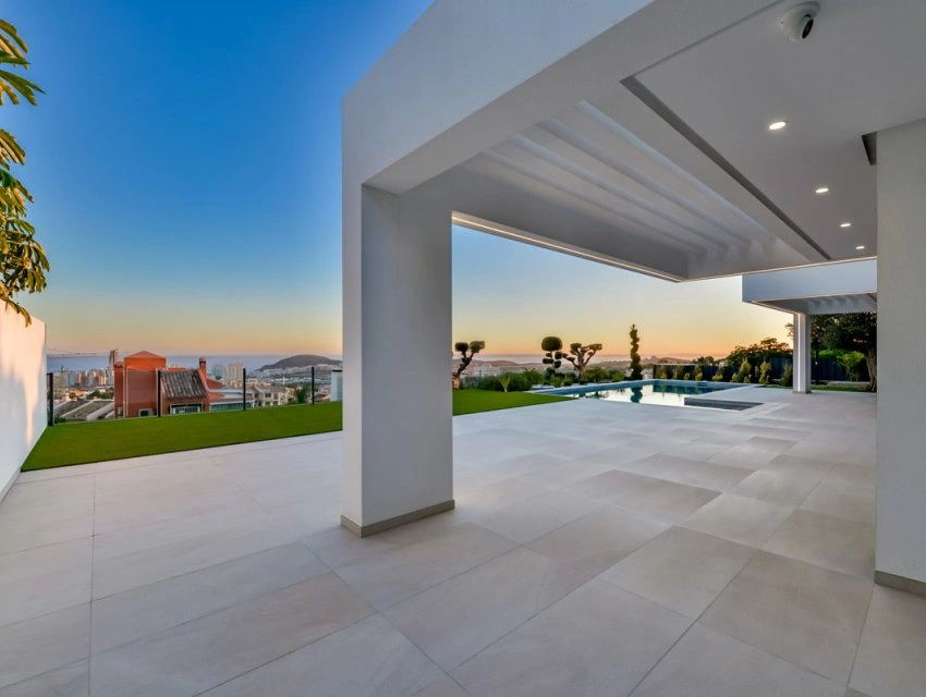 2 - verkoop villa uitzicht op zee finestrat - costa blanca valencian community spanje
