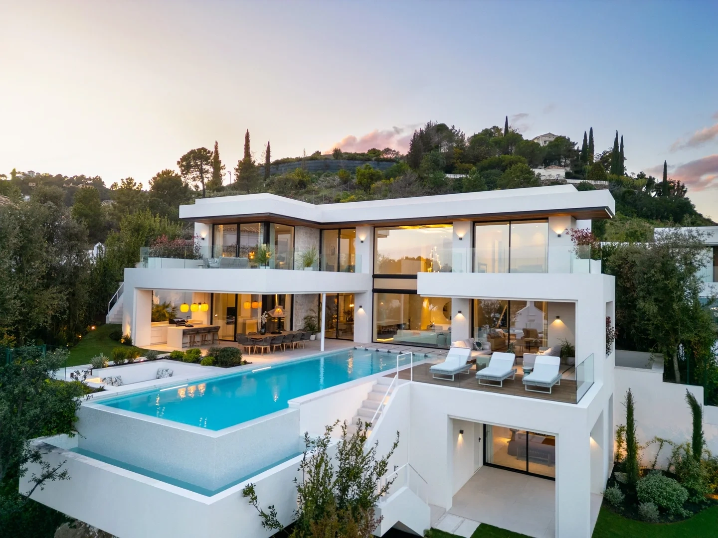 1 - vente villa vue mer benahavis - costa del sol andalousie espagne
