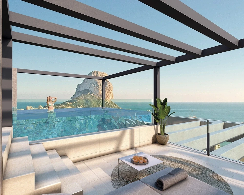 1 - verkauf wohnung strandpromenade calpe - costa blanca valencia spanien