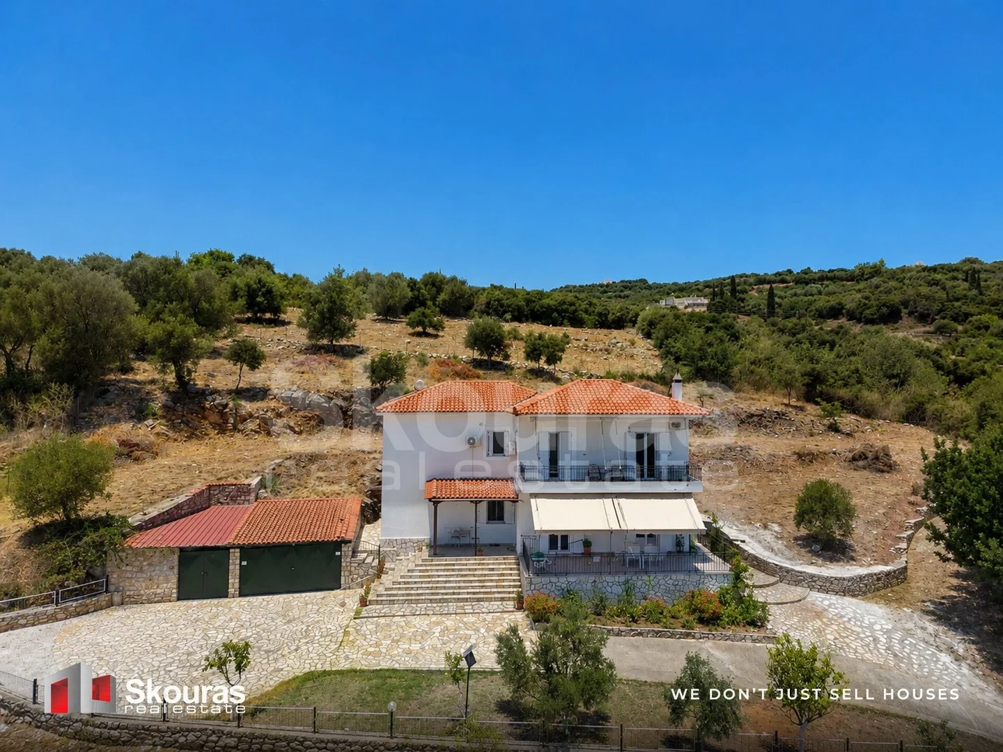 1 - vente maison vue mer epia péloponnèse grèce
