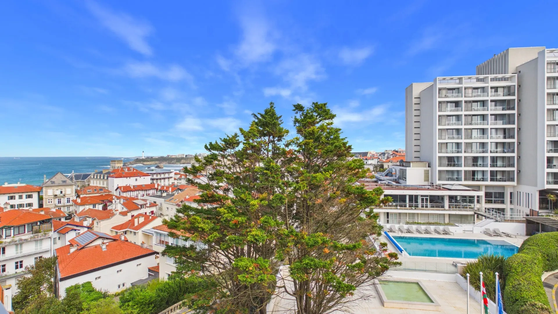 2 - vente appartement vue mer biarritz - côte basque pyrénées-atlantiques - côte basque france