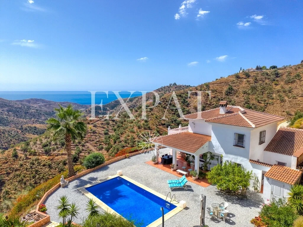 1 - verkoop huis uitzicht op zee sayalonga andalusië spanje