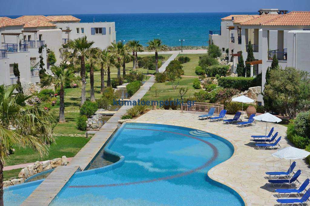 1 - waterfront apartment for sale in platanias crete greece