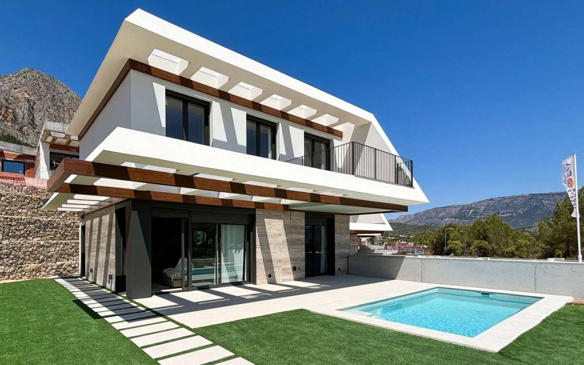1 - sea view house for sale in polop - costa blanca valencian community spain