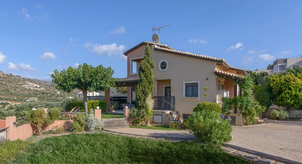 1 - sea view house for sale in gouves crete greece